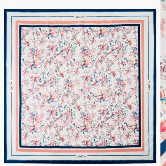 Aritzia Elite silk scarf - Picture 3 of 6